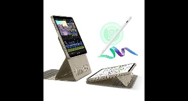 iPad Air 11" (2024) Bundle Shift Magnetic Case with Geo Digital Pencil - Titanium