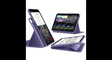 iPad Air 11" (2024), Air 10.9" (5th/4th Gen) Shift Magnetic Case - Purple