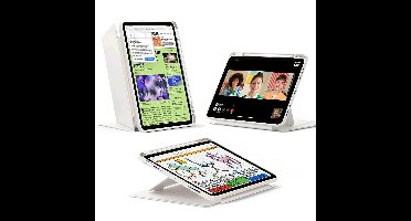 iPad Air 11" (2025) Flip Magnetic Case with Pencil Holder - Starlight