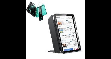 iPad Air 11" (M4) 2026 Bundle Flip Magnetic Case with Pencil Holder & Armorite® Protection - Black