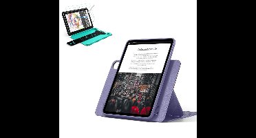iPad Air 11" (M3) 2025 Bundle Shift Magnetic Case & Armorite® Paper-Feel Protection - Purple