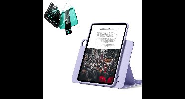 iPad Air 11" (M3) 2025 Bundle Shift Magnetic Case & Armorite® Protection - Light Purple