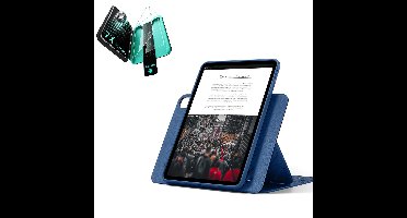 iPad Air 11" (M4) 2026 Bundle Shift Magnetic Case & Armorite® Protection - Navy Blue