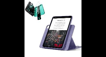 iPad Air 11" (M3) 2025 Bundle Shift Magnetic Case & Armorite® Protection - Purple