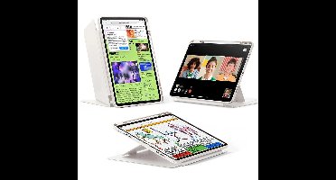 iPad Air 13" (2025) Flip Magnetic Case with Pencil Holder - Starlight