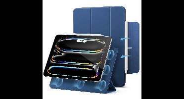 iPad Pro 11" (2024) Rebound Magnetic Case - Navy Blue