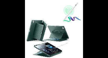 iPad Pro 13″ (2024) Flip Magnetic Case with Pencil Bundle - Green