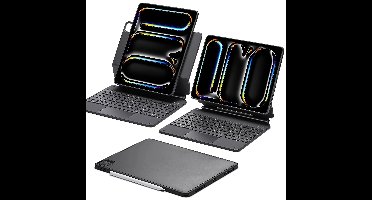 iPad Pro 13” (2024) Rebound Magnetic Keyboard Case 360 - US Layout-Black