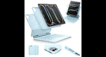 iPad Pro 13” (2024) Rebound Magnetic Keyboard Case 360 - US Layout-Blue