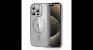 iPhone 15 Pro Classic Hybrid Case (HaloLock) - Clear Grey