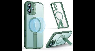 iPhone 16 Plus Boost Flickstand Case (HaloLock) - Clear Green