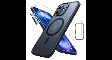 iPhone 16 Plus Classic Pro Case (HaloLock) Set - Frosted Black