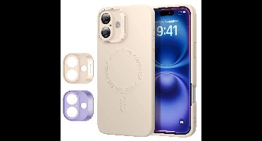 iPhone 16 Plus Cloud Soft Case (HaloLock) - Light Tan