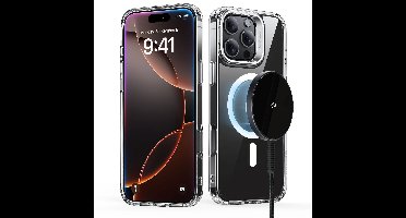 iPhone 16 Pro Wireless Charging Bundle - Clear