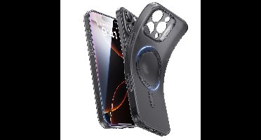 iPhone 16 Pro Max Zero Clear Case (HaloLock) - Frosted Black