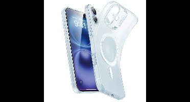 iPhone 16 Zero Clear Case (HaloLock) - Frosted Light Blue