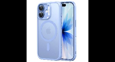 iPhone 17 Classic Hybrid Magnetic Case (Camera Control) - Frosted Light Blue