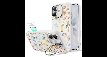 iPhone 17 Classic Hybrid Magnetic Case (Camera Control, Stash Stand) - Coastal Summer