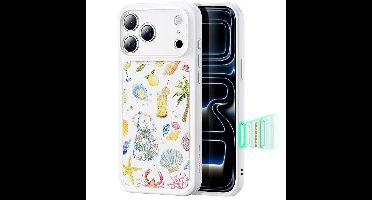 iPhone 17 Pro Max Classic Hybrid Magnetic Case (Camera Control) - Coastal Summer