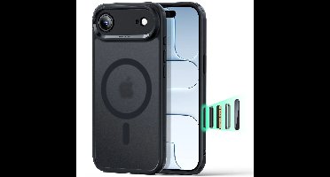 iPhone Air Classic Hybrid Magnetic Case (Camera Control) - Frosted Black