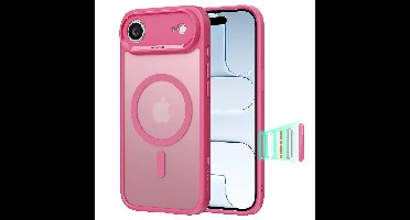 iPhone Air Classic Hybrid Magnetic Case (Camera Control) - Frosted Pink