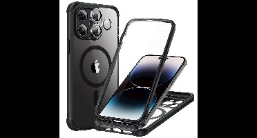 iPhone 14 Pro Max Armor Tough Case (HaloLock) - Clear Black