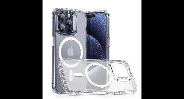 iPhone 15 Pro Max Classic Hybrid Case (HaloLock) - Frosted Clear