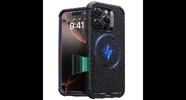 iPhone 16 Pro Cyber Tough Magnetic Case (Camera Control) - Black