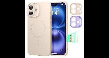 iPhone 16 Plus Cloud Soft Magnetic Case (Camera Control) - Light Tan