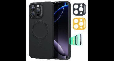 iPhone 16 Pro Max Cloud Soft Magnetic Case (Camera Control) - Black