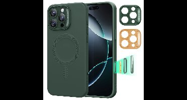 iPhone 16 Pro Max Cloud Soft Magnetic Case (Camera Control) - Green