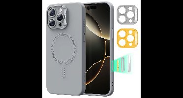 iPhone 16 Pro Max Cloud Soft Magnetic Case (Camera Control) - Grey