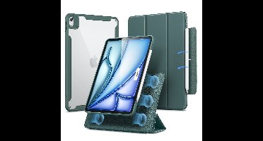 iPad Air 11ʺ (2024), Air 10.9ʺ (5th/4th Gen) Rebound Hybrid Case 360 - Forest Green
