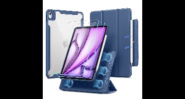 iPad Air 13" (2024) Rebound Hybrid Protection Bundle - Navy Blue