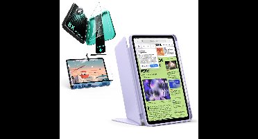iPad Air 11" (2025) Flip Transformation Bundle - Light Purple
