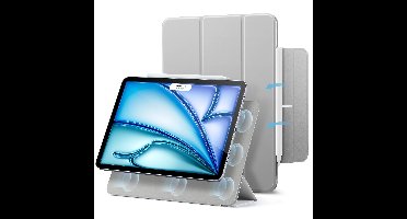 iPad Air 11ʺ (2024), Air 10.9ʺ (5th/4th Gen) Rebound Magnetic Case - Grey