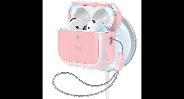 AirPods 4 Orbit Hybrid Case (HaloLock) - Pink