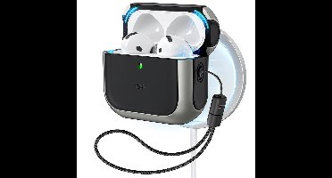AirPods 4 Orbit Hybrid Case (HaloLock) - Titanium