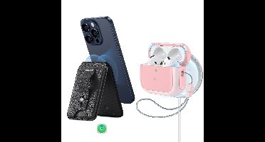 Orbit Hybrid Everyday-Carry Bundle for AirPods 4 - Pink