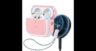 Orbit Hybrid Snap-and-Charge Bundle for AirPods 4 - Pink