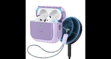 Orbit Hybrid Snap-and-Charge Bundle for AirPods 4 - Purple