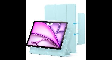 iPad Air 13" (2025) Rebound Magnetic Case - Light Blue