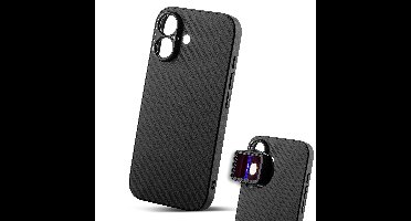 MOJOGEAR 17mm lens case voor iPhone 17 - carbon