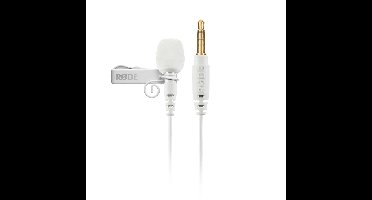 RØDE Lavalier Go White microfoon voor onderweg