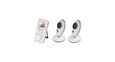 Lionelo Babyline 5.1 Babyfoon met 2 camera's en scherm combi