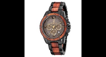 Spinnaker Vessel Wood Chronograph | SP-5027-44