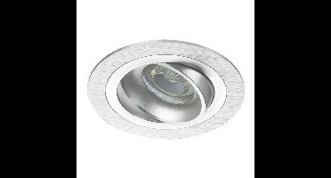 Noxion Inbouw Spot Logic MR16 Kantelbaar Aluminium | Zaagmaat 80mm - GU10 Fitting