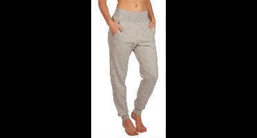 Björn Borg - Dames - Logo High Waist Pants - Grijs - Maat L