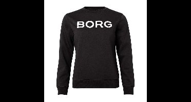 Björn Borg - Dames - Crewneck BB Logo Sweatshirt - Zwart - Maat S