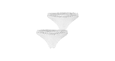 Björn Borg - Dames - Core String 2-Pack - Wit - Maat XXL